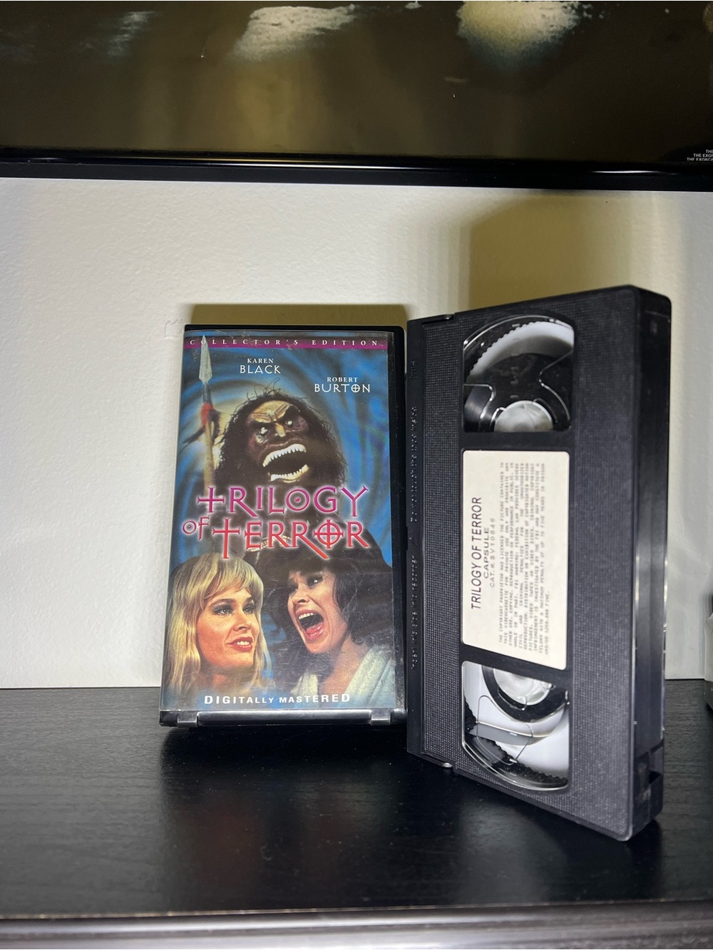 Vintage 1999 Trilogy of Terror VHS Anchor Bay W Insert Karen Black Robert Burto